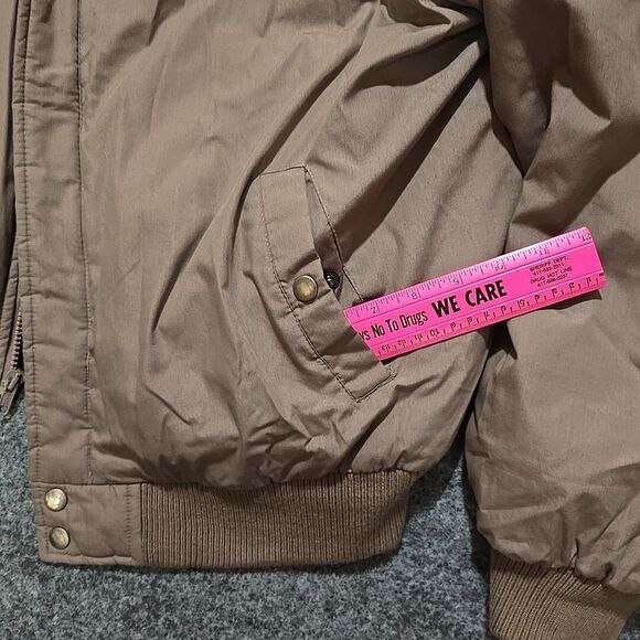 VTG Struggle Gear Puffer Jacket XL Hood Outdoor Hiking Gorp Street Tech Utility - Picture 11 of 16